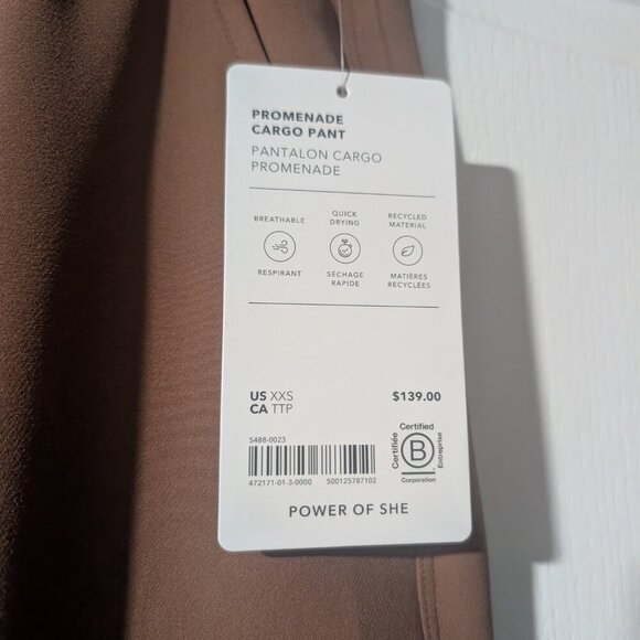 Athleta | Promenade High Rise Cargo Pant In Walnut - Picture 6 of 13